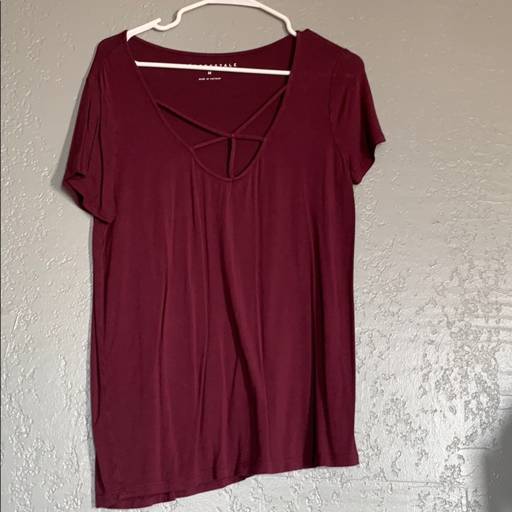 Maroon Top